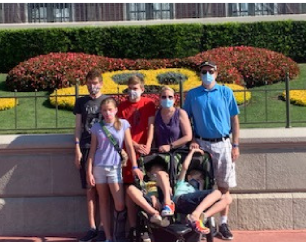 autistic family at Magic Kingdom