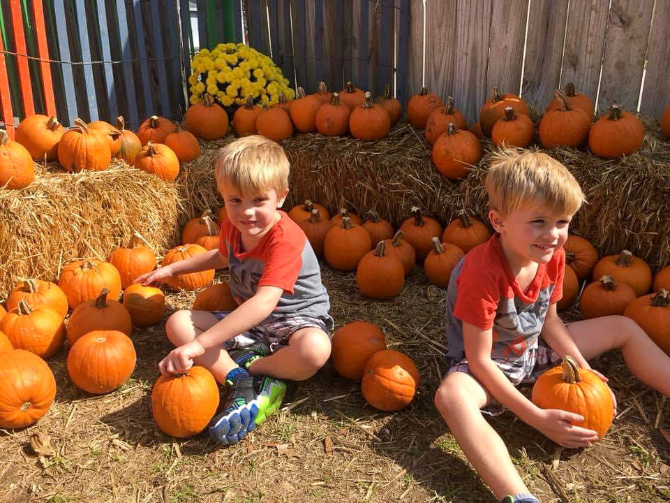 autistic boys at fall festival