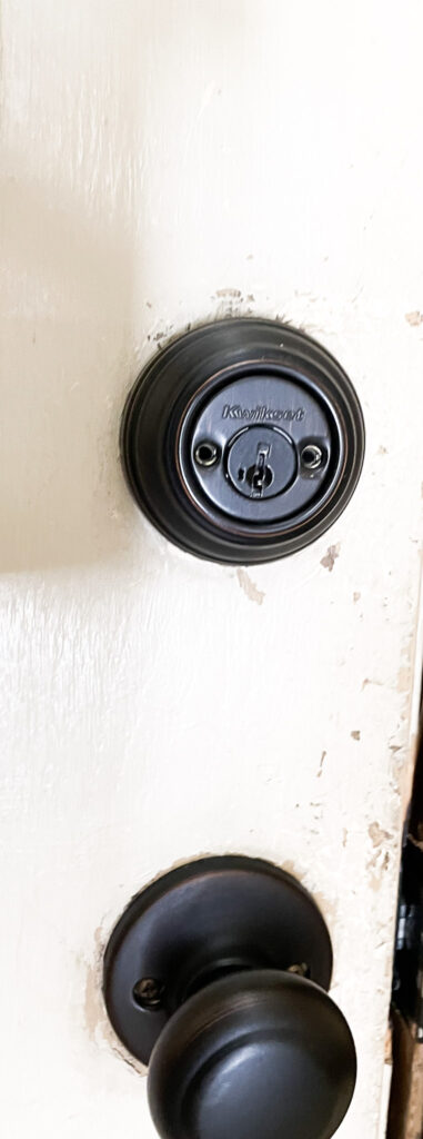 deadbolt with only key unlock on both sides