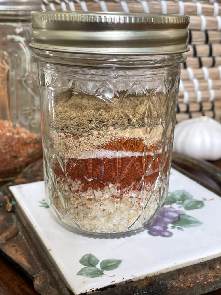 taco seasoning gift jar
